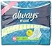 Always Maxi Unscented Pads with Wings, Long/Super, 45 Count primary