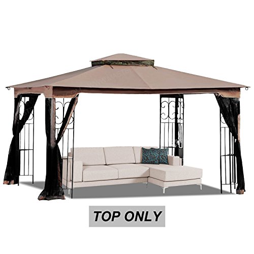 MASTERCANOPY 10′ x 12′ Gazebo Replacement Canopy Roof for Model GZ798PST-E