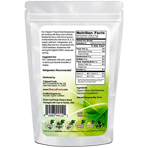 1 Organic+Blueberry+Powder+Superfood+Unsweetened