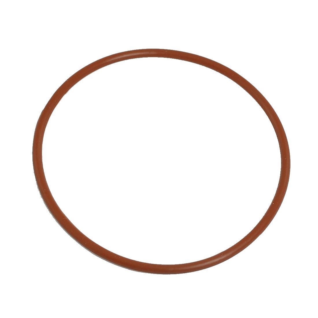 Sourcingmap 85mm x 79mm x 3mm Silicone O Ring Sealing Washers Red