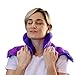 My Heating Pad Microwavable Neck and Shoulder Warmer, Portable Heating Pad for Muscle, Joint, and Tension Relief - Purple, 1 Pack