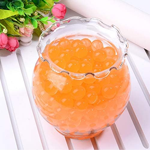 Magic water beads bulk 10000 pcs Pack Crystal Mud Water gel beads For Kids Toddler Tactile Toys - Sensory Toys, Orbeez refill, Vase Filler, Crystal Soil, Plant decoration, Bamboo Plants ( gold )