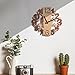 Giftgarden Tree Shaped Wall Clock Wood Decorations Housewarming Clocks