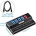 Powered USB Hub Ueznirn USB 3.0 Hub Powered Aluminum 4 Port USB Splitter + 1 Smart Charging Port with Individual On/Off Switches and 5V/3A Power Adapter