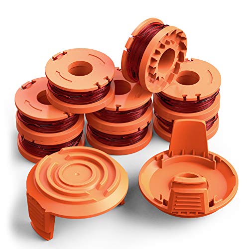 YAPEENTrimmer Spool Line for Worx，Weed Wacker Spool Replacement Parts