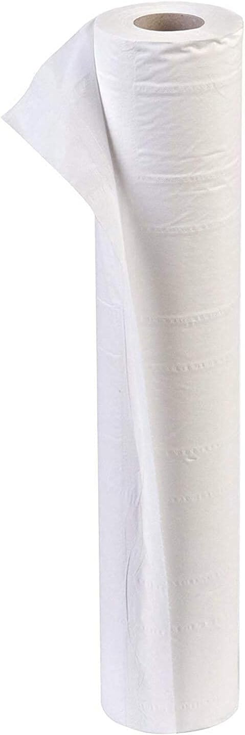 TPZ The Packaging Zone Hygiene Couch Roll 40m 20in White Individually Wrapped