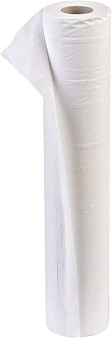 TPZ 40m White Hygiene Coach Roll for Massage Table & Beauty Use 20" Wide view 2