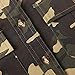 HaoDuoYi Women Casual Military Camouflage Lightweight Button Tops Shirt(M,Multicoloured)