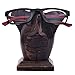 STORE INDYA Wooden Baby Elephant Eyeglass Spectacle Holder Handmade Stand For Office Desk Home Decor