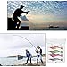 Fiscan Fishing Lures,Jigs Fishing Lures LED Slowing Sinking Baits with Mustad Hooks Freshwater and Saltwater,Minnow Jerkbait Crankbait