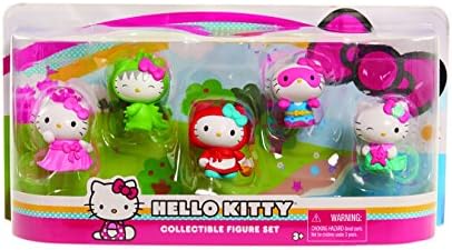 hello kitty collectible figure set