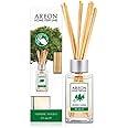 Areon Home Luxury Perfume Reed Diffuser + 10 Rattan Reeds, Nordic Forest 85 ml