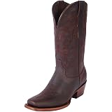Amazon.com: Bota Trompa De Puerco Rodeo Bravo Piel Cerosa ID 134 BAM1  Negro, Negro, 9.5 : Ropa, Zapatos y Joyería