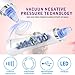 [Upgraded] Blackhead Remover, Meiyou USB Rechargeable Comedo Suction Extractor with LED Display, Facial Vacuum Pore Acne Cleaner, Blue