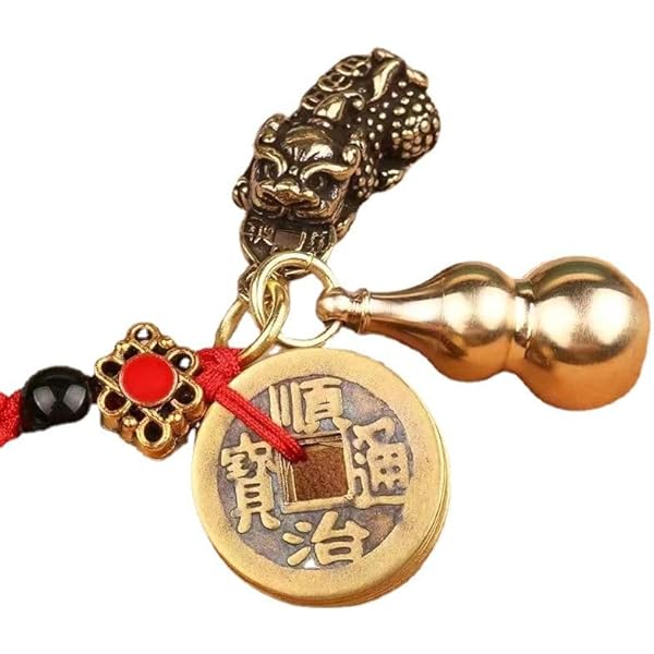 Amazon.com: Usoway 缠丝玛瑙石把玛瑙原石手把件挂件, S,金色