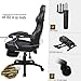 Ellyly Recliner Gaming Chair High Back Racing Desk Task Seat Computer Ergonomic Leather | Model OFCHAIR-1920156