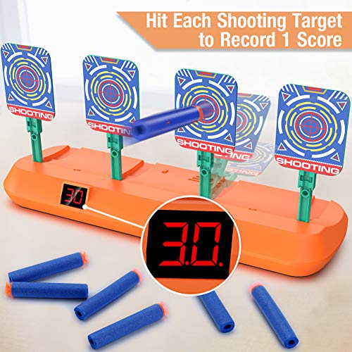 BIMONK Running Shooting Targets for Nerf Guns, Electronic Scoring