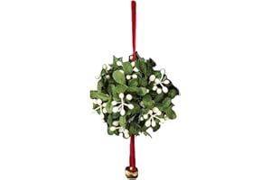 KURT S. ADLER Kurt Adler J9846 Mistletoe Ball Christmas Ornament