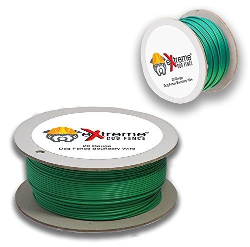 Extreme Dog Fence 20 Gauge Wire 1000 Ft - Pet Containment Wire Compatible with Every In-Ground Fence System for Dogs - Pure Solid Copper Core Dog Containment System Wire (Color May Vary)
