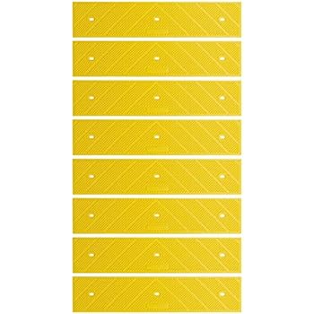 GripStrip Max Treads Non Slip Traction Weather Stair Yellow 15