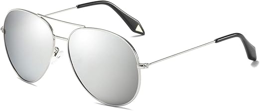 oversized polarized aviator sunglasses