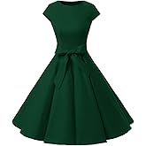 Dressystar Women's Vintage Cocktail Party Dress 1950s Retro Rockabilly Prom Dresses