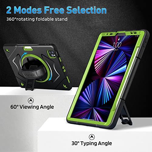 iPad Pro 11 Case 2021 3rd Generation Upgraded Military Grade