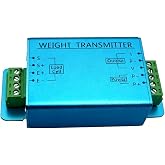 ATO Load Cell Weight Transmitter, Weighing Sensor Transducer, Load Cell Amplifier Used for Tension and Compression Load Cell, Voltage Current Signal Output Converter, Output Signal 4-20mA