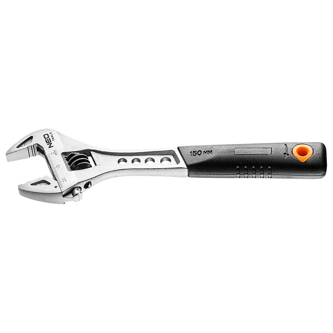 Neo 03-010 Adjustable Wrench 6", 150 mm