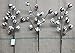 Cotton Stem - Pack of 3 - Floral Cotton Wired Stem / Stalk - Bulk Wholesale Pricing