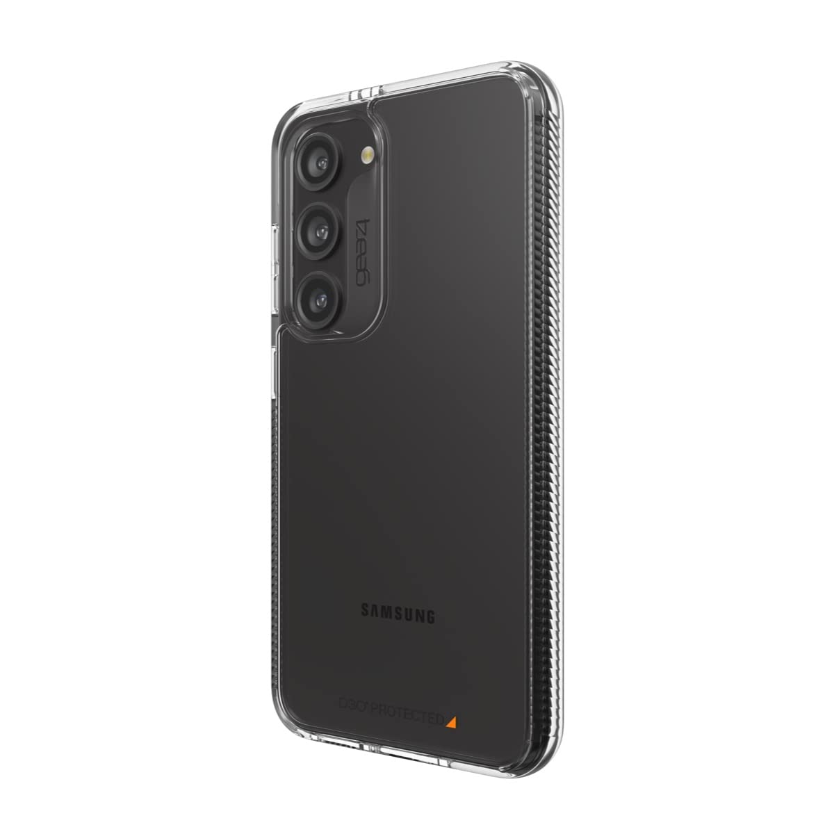 ZAGG Gear4 Crystal Palace Phone Case, D30 Drop Protection (13ft/4m), Sleek & Transparent Samsung Galaxy S23 Series Case, Anti-Fingerprint & Anti-Yellowing Properties, Supports Wireless Charging