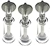 AnE Toys Original #1 Best (3) Sets Twist Up Suction Vacuum Cupping Cup Set for Natural Nipple Correction - for Flat and Inverted Nipples Pussy Vagina Clit Suckers nipplesucker Toys