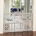 North States Mypet Paws 40" Portable Pet Gate: Expands & Locks In Place with No Tools. Pressure Mount. Fits 26"- 40" Wide (23" Tall, Light Gray)