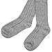 Hippih 3 Pairs Girls Socks Cotton Over Calf Knee High Socks