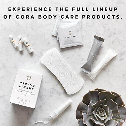 image for Cora pH Balanced Bamboo Feminine Wipes with Plant-Based Moisturizers a