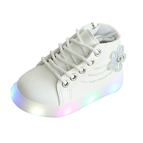 Ears Babyschuhe mit Licht,LED Jungen Mädchen Unisex Baby Kinder Sneaker Lauflernschuhe Sport Schuhe Kinder Baby Mädchen LED L