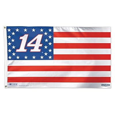 NASCAR Tony Stewart Stars & Stripes Flag Deluxe, 3 x 5-Foot