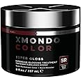 XMONDO Color Deep Red Brown Color Depositing Mask & Semi-Permanent Hair Dye Super Gloss Infused with Bond Boosters for Nourishment, Revitalize & Repair, Vegan Formula, 8 Fl Oz