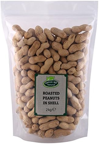 Roasted & Salted Peanuts in Shells 2kg (Monkey Nuts) by Hatton Hill - Free UK Delivery