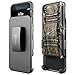 LG X Power Case, LG XPower Holster Case with Free [Tempered Glass Screen Protector], NageBee [Heavy Duty] Armor Shock Proof [Swivel Belt Clip] Holster [Kickstand] Combo Rugged Case for LG K6P -Camo