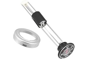 INFINAUTO ATV Fuel Gas Tank Level Gauge Meter with Cap for Kawasaki Bayou 220 250 300 KLF for Kawasaki Prairie 300 400 KVF Re