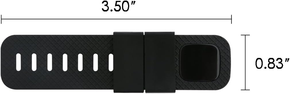 Molitec Extender Band for Fitbit Charge HR/ 2 Fitness Tracker Wristbands - Designed for Larger Size Wrists or Ankle Wear, No Wristband or Tracker Included