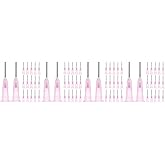 Anneome Filtered Needle for Ampule Dispensing Needle Dispenser | 400 Pcs Ampoule Needles Meds Glue Dispensing Multi Reli Ampule Small Tip Mini Tip Needle Luer Gauge Stainless Steel