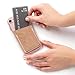 Case-Mate CM035448 - Stick On Credit Card Wallet - POCKETS - Ultra-slim Card Holder - Universal fit - Apple – iPhone – Samsung – Galaxy - and more – Rose Gold