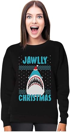 baby shark xmas jumper