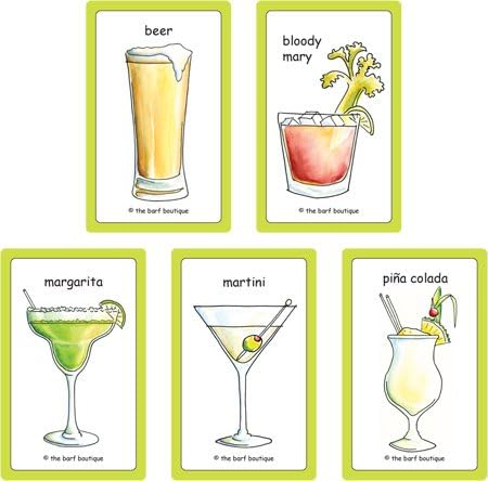 "Happy Hour" Party Barf Bags (5 Bag Variety Pack)