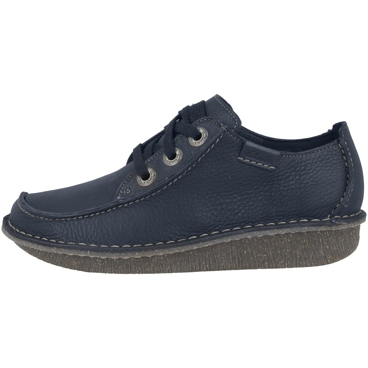Clarks Women's Funny Dream Oxford, Blue Navy, 3 UK