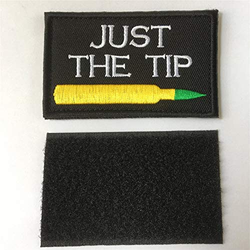Just The Tip & IM here to Break Shit Tactical Military Morale Patch for Tactical Gear