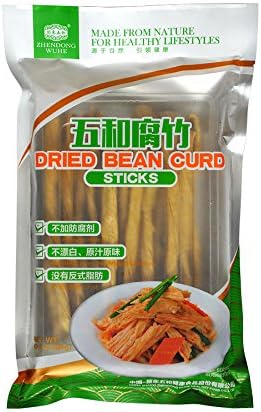 ZHENDONG WUHE Dried Bean Curd Sticks 10oz (285g)