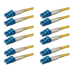SpeedyFiberTX – 6-Pack 3 Meter LC to LC Fiber